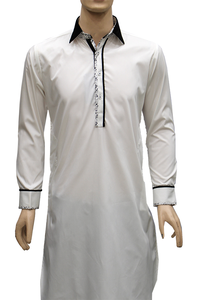 Luxury <b>Men's</b> Salwar <b>Kameez</b> Traditional Pakistani Clothing Made from Cotton Fabric - Product Image 4