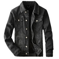 Ensemble Jean Denim Homme Kivotech Personnalisé 100% Haute Qualité : Veste et Pantalon Jean Lavé et Teint (2 Pièces)