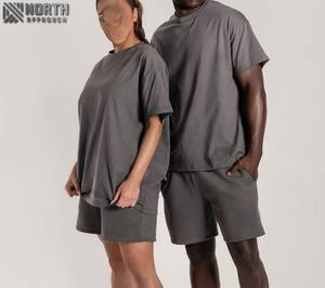 Conjunto de chándal con capucha y pantalones de chándal con cremallera de ajuste regular sólido de invierno al por mayor para hombre Estilo Vintage 100% algodón - Product Image 5