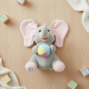 Peluche de Elefante, Juguete de Peluche Escondite - Product Image 6