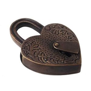 กุญแจล็อคทรงหัวใจ รุ่นคอลเลคชั่นคุณภาพ 5079 ทำจากอะลูมิเนียม ดีไซน์ใหม่ ราคาประหยัด สำหรับใช้งานกลางแจ้ง - Product Image 1