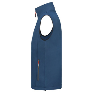 Chaleco Softshell con cremallera Indemand, chaleco cortavientos ligero para hombres, chaleco transpirable personalizable para exteriores con logotipo personalizado - Product Image 5