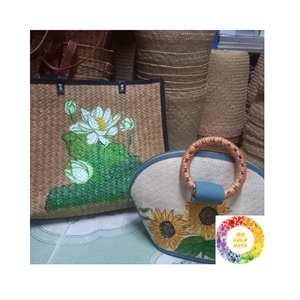 Natural Seagrass Belly <b>Basket</b> Handwoven Storage Adds Rustic Charm Ideal for Magazines <b>Toys</b> and Everyday Home Use - Product Image 1