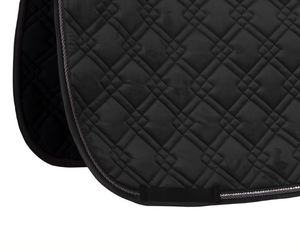 Selle de cheval en coton brodée sur mesure de qualité supérieure, équipement équestre personnalisé, dressage, saut d'obstacles, équitation anglaise, polaire - Product Image 2