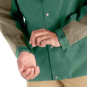 Chaqueta Impermeable Ligera Unisex con Capucha Acolchada, Transpirable, con Frente de Lona, Tallas Estándar y Grandes, Estilo Urbano para Invierno - Product Image 4