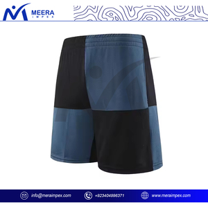 Pantalones Cortos Deportivos de Lana para Hombre, Personalizados, de Alta Calidad, Sublimados, Transpirables, de Secado Rápido, Poliéster/Algodón - Product Image 4