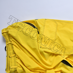 Pantalones de esquí impermeables con cordón, forro polar cálido, cortavientos, estampados en amarillo, para nieve, personalizables, modelo 2026 - Product Image 2