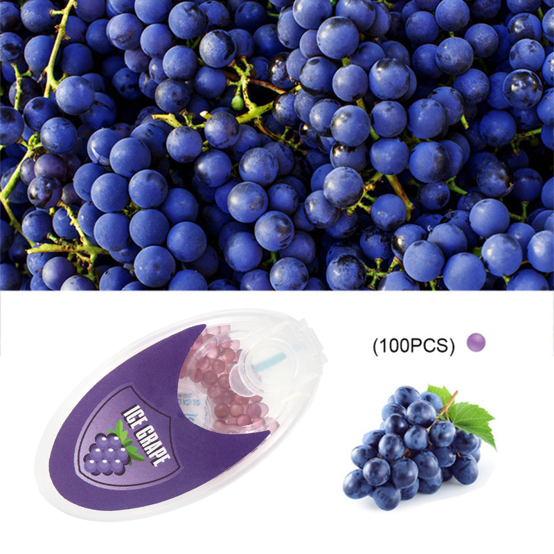 Grape Flavored Menthol Aroma Capsules for Cigarettes
