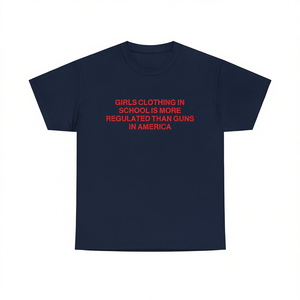 T-shirt femminista unisex a maniche corte con scollo rotondo, stampa serigrafica, maglietta promozionale, taglia adulto - Product Image 1