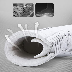 รองเท้าบู๊ทสำหรับชกมวย ระบายอากาศได้ดี หนังเทียม ผูกเชือก ทนทาน ใช้ได้ทุกสภาพอากาศ กันลื่น - Product Image 3