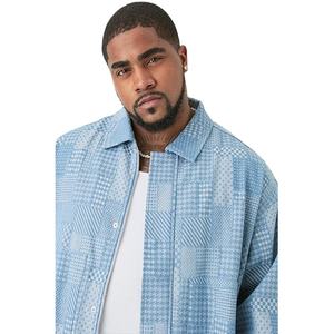 2024 Venta al por mayor Diseño de sublimación Tallas grandes Ropa de moda de invierno Chaqueta estampada de alta calidad cómoda Chaquetas de hombre - Product Image 6