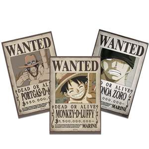 Juego de 3 Pósters de la Película One Piece - Product Image 1