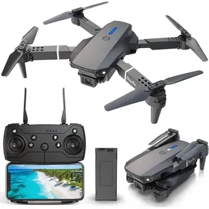 Mini Drone cuadricóptero RC plegable para principiantes con cámara 4K para niños con motor sin escobillas de control de un clic - Product Image 1