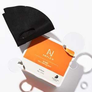 Masque Ampoule Quotidien VC Shot Vegan Éclaircissant Hydratant Visage Ciblé Perle AHA Ginseng Vitamine C Thé Vert Aloès Vera - Product Image 3