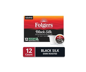 กาแฟฟอลเจอร์ส แบล็ค ซิลค์ ดาร์กโรสต์ 12 แคปซูลแบบเคียวริก เค-คัพ - Product Image 6