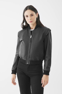 เสื้อแจ็คเก็ตมอเตอร์ไซค์หนังวัวแท้คุณภาพสูงสำหรับผู้หญิง แบบถักเรียบ สีพื้น ระบายอากาศ กันน้ำ สำหรับฤดูหนาว - Product Image 6