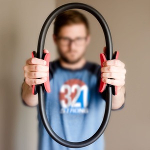 Anillo de Pilates, Círculo de Fitness, Anillo de Resistencia Premium para Tonificación de Cuerpo Completo, Yoga, Pilates y Entrenamientos en Casa - Product Image 6