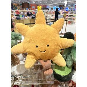 Hot-Selling Super Soft Jelly <b>Cat</b> Pillow High Quality Moon Sun Plush Toy for Kids PP Cotton Filled Birthday Gift for Cushion <b>Sofa</b> - Product Image 6