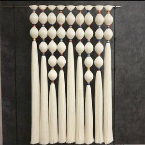 Décoration intérieure naturelle faite à la main <span class=keywords><strong>Tenture</strong></span> murale Bohème Décor unique Décoration de mariage Rideau de douche pour chambre - Product Image 5