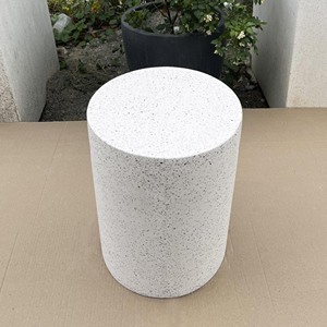 Mesa auxiliar de hormigón decorativa de fábrica de confianza, mesa de centro blanca moderna, hormigón con logotipo personalizado - Product Image 4