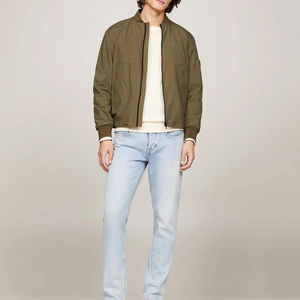 2025 taille personnalisée et Logo hommes vestes coupe-vent avec Satin soyeux Bomber veste sensation marron couleur motif pour vêtements d'hiver - Product Image 6