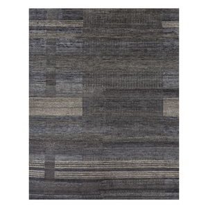Tapis en laine noué à la main Blythe Blue, grand format, motif abstrait, pour la décoration de la maison, du salon et du couloir - Lsea-1359 - Product Image 1