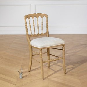 Napoleon Spindle <b>Chairs</b> Made Of Solid Teak Wood <b>High</b> Quality With Upholstery For Dining Room - Product Image 1