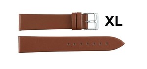 Unisex 702XL Brown Luxury Leather Smartwatch Band Stainless Steel Buckle Soft Adjustable <b>Watch</b> Strap <b>Watch</b> Bands <b>Watch</b> Part - Product Image 3