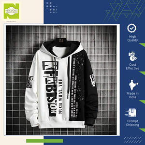 OEM Supply Best in Fourniture India-Origin Winter Season Wear Unisex Pullover Hoodies Woven 370 GSM Fabric at Excellent Price - Product Image 5