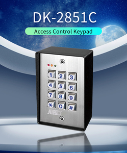 Bàn phím điều khiển truy cập độc lập DK-2851C (P0) Đầu ra Rơle kép với vỏ kim loại keytop chống nước thời tiết - Product Image 3