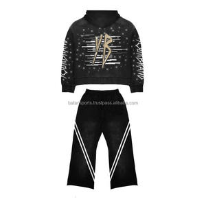 Gran oferta, chándal de jogging personalizado para hombre, ropa de moda informal con cuello con capucha, estampado, patrón sólido, personalizable en línea - Product Image 2