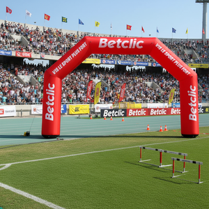 Arche gonflable coupe-vent, imperméable et durable pour événements sportifs - Product Image 1