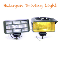 Projecteur tout-terrain pour véhicule, phare de recherche pour voiture, barre avant, modification de toit, éclairage 4x4, accessoires d'éclairage