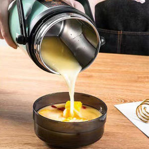 Conteneur alimentaire isotherme en acier inoxydable double paroi anti-fuite 1,5/2,0/2,3L, boîte à lunch portable pour enfants, idéal pour l'extérieur - Product Image 6