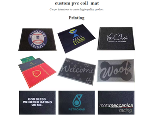 Tùy Chỉnh Nylon Sàn Mat Với Động Vật In Vòng Lặp Đống Thảm Có Thể Giặt Cửa Mat Với Logo Lối Vào - Product Image 4