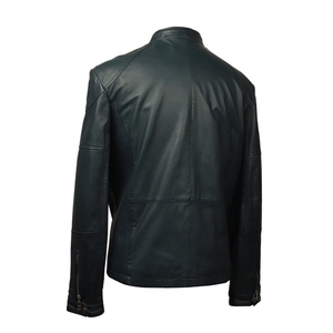 Nouvel arrivage de veste en cuir design à la mode pour hommes Vestes en cuir PU Veste en cuir de vachette de qualité supérieure - Product Image 3