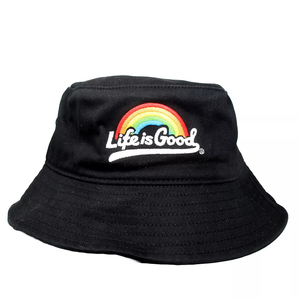 Chapeau seau rétro brodé en velours côtelé pour femmes hommes hiver tricoté coton couvre-chef impression motif plage approprié Streetwear - Product Image 5