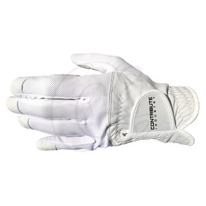 Gants de golf en cuir véritable, fabrication directe d'usine, avec sangle de poignet réglable, antidérapants et légers - Utilisation sportive, fabriqués au Pakistan - Product Image 3