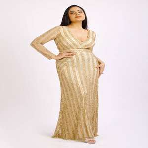 High Quality Backless <b>Long</b> Evening <b>Gown</b> with Mermaid <b>Gown</b> <b>for</b> <b>Women</b> Night Party and Red Carpet Use from Indian Supplier - Product Image 2