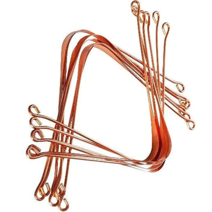 Nettoyant de langue en cuivre ayurvédique pour une hygiène buccale saine, améliorant la digestion et favorisant une haleine fraîche durable - Product Image 1