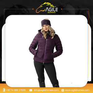 Veste d'hiver Parka veste d'extérieur doudoune veste à capuche avec matelassage et fourrure hommes femmes et enfants en tissu imperméable - Product Image 6