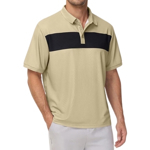 Nouveau gros hommes Polo t-shirts nouveau tenue décontracté couleur personnalisée 100% coton à manches courtes anti-rides hommes T-Shirts Polo - Product Image 2