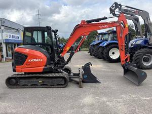 Excavatrice sur chenilles d'excavatrice de KX060-5 Kubota assez utilisée mini à vendre - Product Image 2