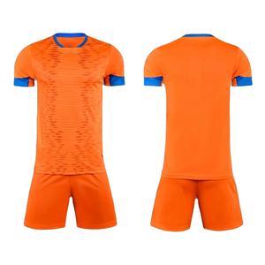 Conjunto Deportivo Informal para Hombre, Camiseta de Cuello Redondo con Pantalones Cortos Transpirables y Modernos, Traje de Fútbol Cómodo - Product Image 2