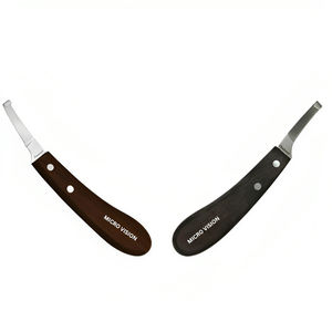 Kit de herrador profesional de acero inoxidable, construcción duradera, kit de herrador con cuchillo de pezuña y escofina, kit de herrador de agarre ergonómico - Product Image 6