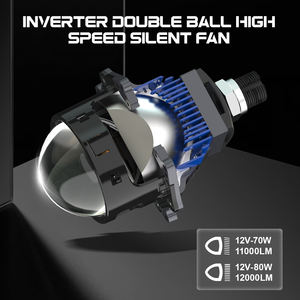 ไฟหน้า LED แบบไฮโลว์บีม 3 นิ้ว เลนส์โปรเจคเตอร์แบบ Biled ไฟหน้ารถยนต์ ดีไซน์ใหม่ ขายส่ง ไฟหน้า Bi LED - Product Image 5