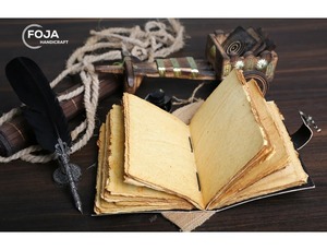 Cuaderno de cuero de diablo personalizado, diario impreso personalizado, cuaderno de bocetos impreso, diario de cuero Vintage para hombres y mujeres - Product Image 2