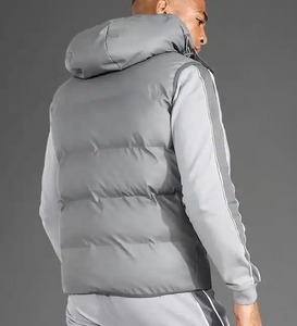 Chaleco Acolchado de Lona Transpirable sin Mangas para Invierno, Ropa Exterior de Poliéster para Hombre, Grueso y Cálido, Envío Gratis - Product Image 5