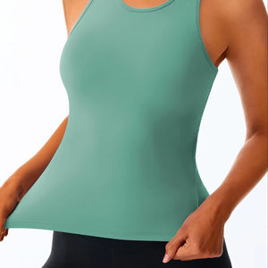 Camiseta sin mangas informal Premium para mujer, ropa deportiva para hombre y mujer, transpirable, que absorbe la humedad, personalizable para deportes e informales - Product Image 6