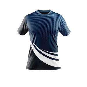 Fabricant sur mesure T-shirts en polyester de haute qualité Sports Regular Football Soccer T Shirt pour hommes - Product Image 1